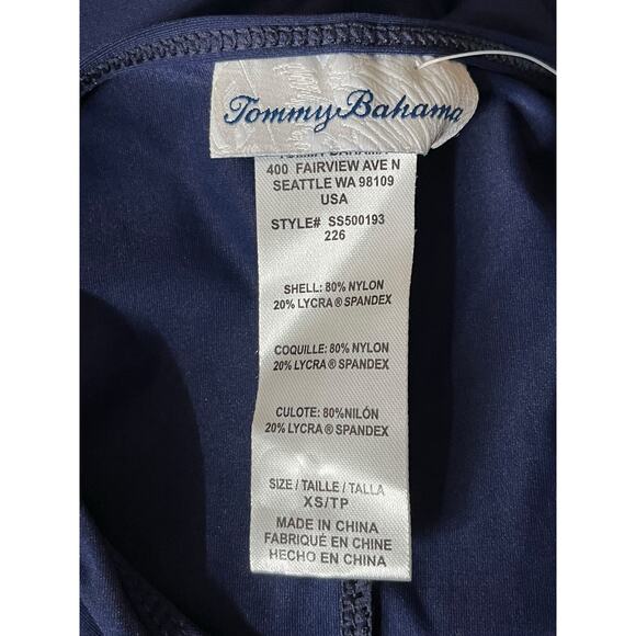 Tommy Bahama Dress Pearl half zip spa sleeveless size X-Small XS - Picture 5 of 6